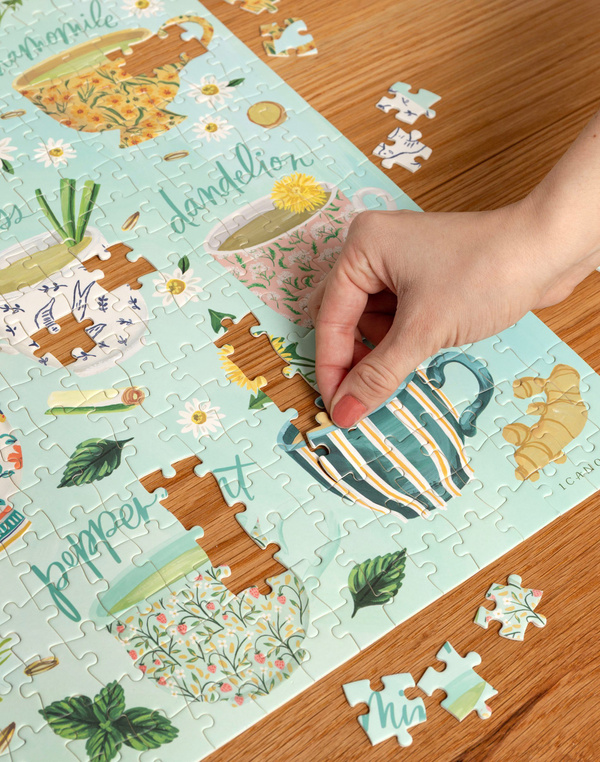 Tea Time - 500 Piece Jigsaw Puzzle - 1canoe2