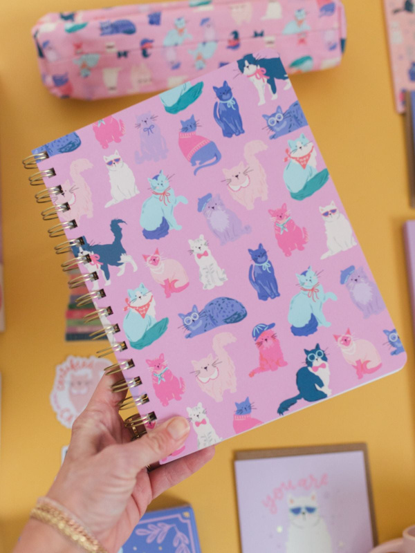 Cool Cats Spiral Notebook, 1 of 4