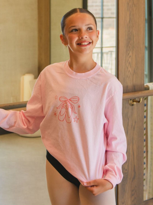 Dance It Out Ballet Essentials Long-Sleeve Tee - Blossom, 1 of 4