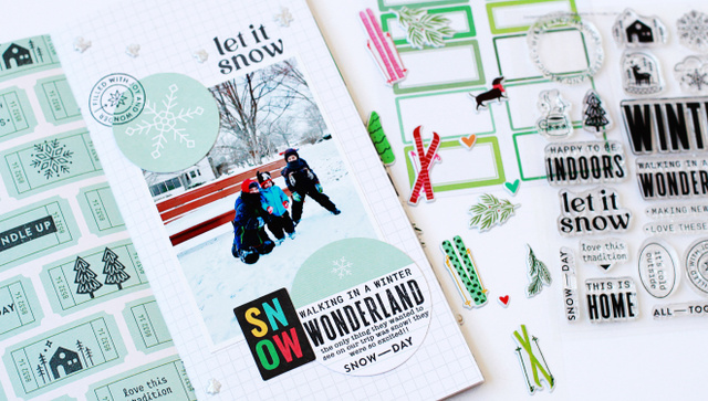 Alpine Valley Stamp Kit, 4 of 10