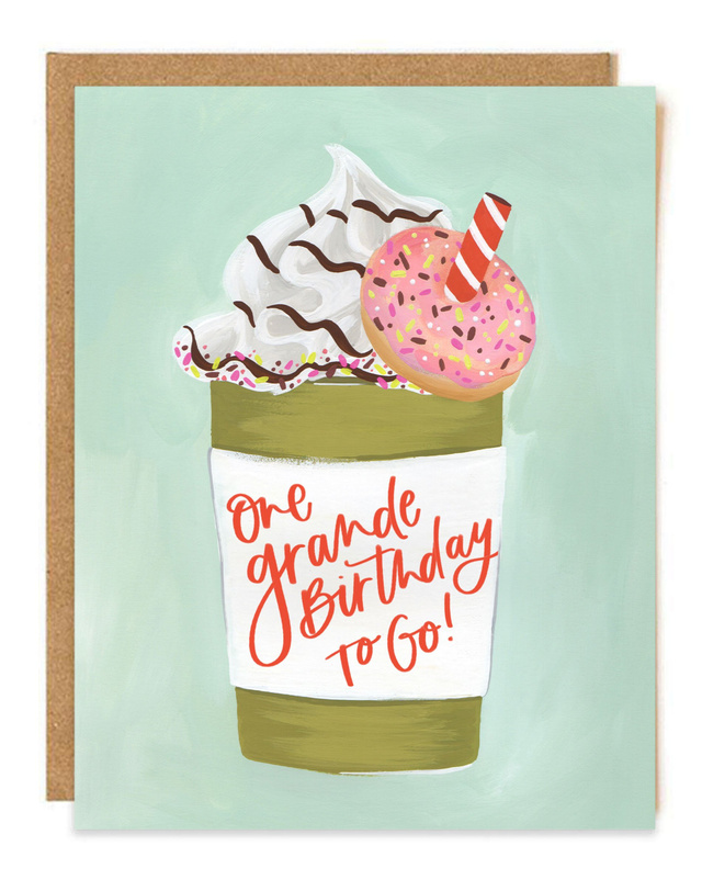 Grande Birthday Greeting Card, 1 of 1