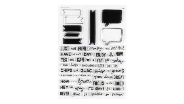 Stamp Set : 6×8 Let's Do This, 1 of 4
