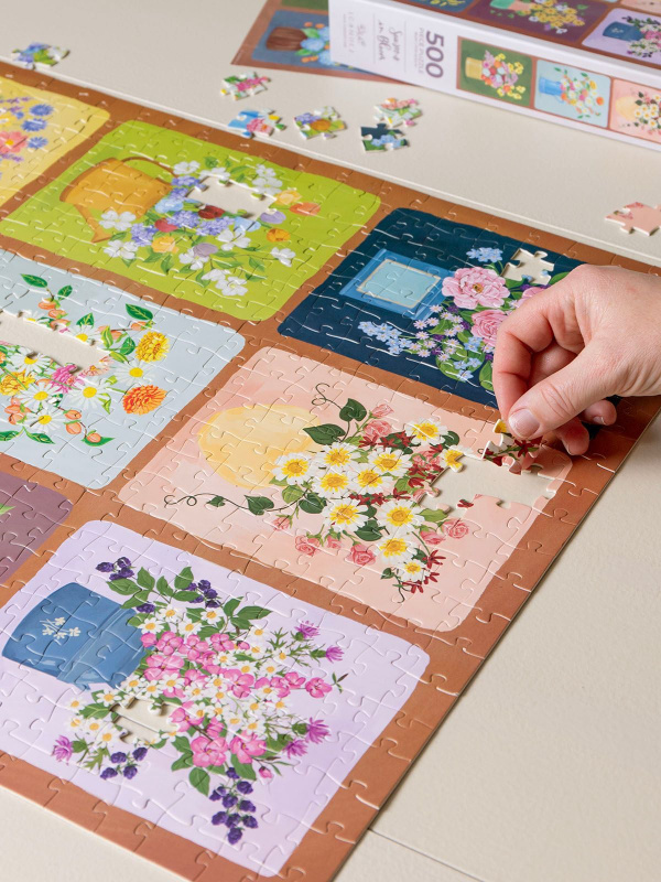 Seasons in Bloom - 500 Piece Floral Bouquets Jigsaw Puzzle, 5 of 8