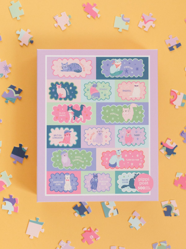 Cool Cats - 500 Piece Jigsaw Puzzle, 3 of 9