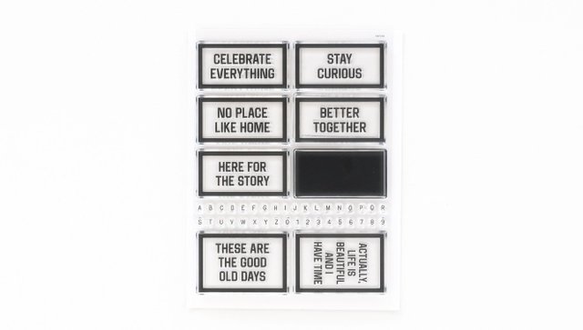 Stamps Are Fun 6×8 Stamp Set - October 2025, 1 of 2