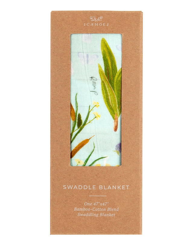 Flora & Fauna Baby Swaddle, 8 of 8