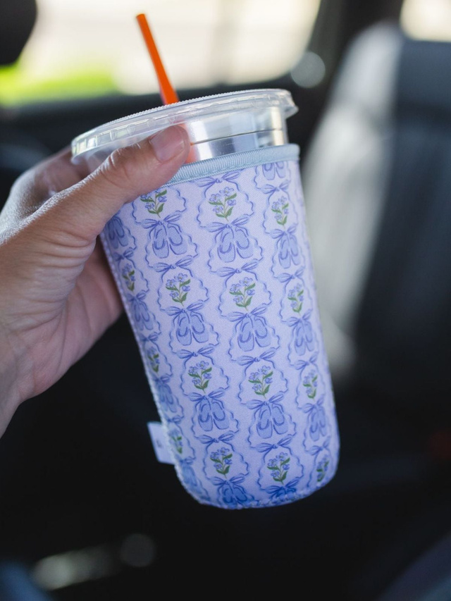 Ballet Slippers & Florals Dance Drink Sleeve, 2 of 4