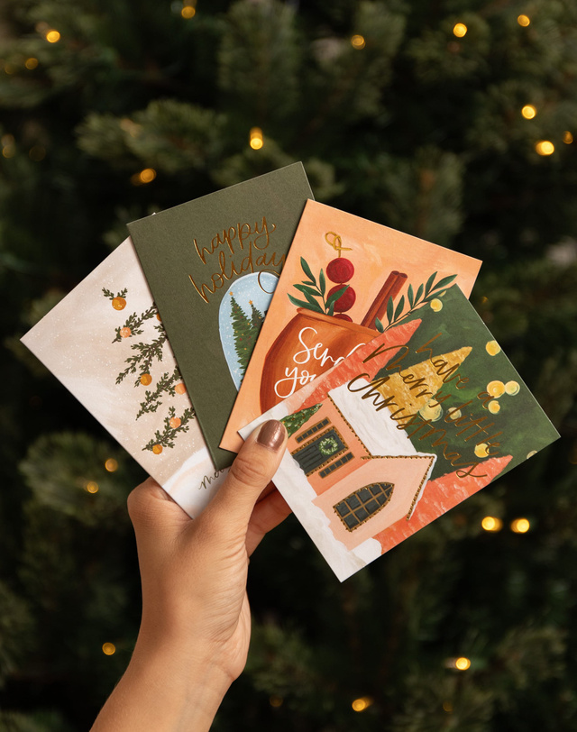 Christmas Cottage Specialty Greeting Card Box Set, 3 of 6