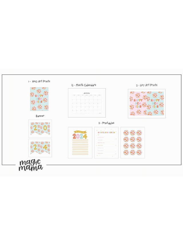 New Year New Goals Digital Bundle, 2 of 2