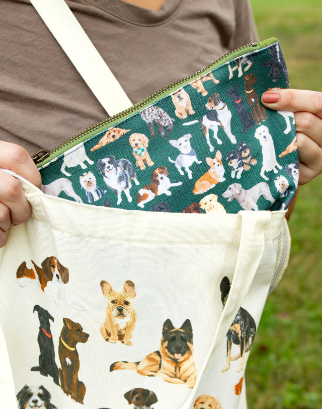 Furry Friends Dogs Tote, 3 of 4