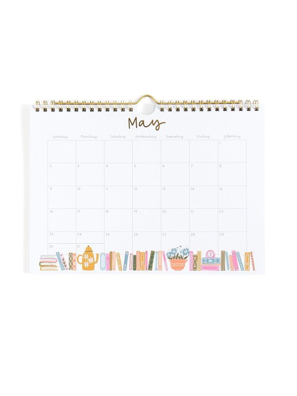 Book Lover's 2027 Spiral Hanging Wall Calendar, 9 of 10