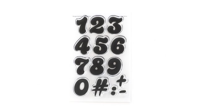 Numbers Are Awesome #18 4×6 Stamp Set, 1 of 2