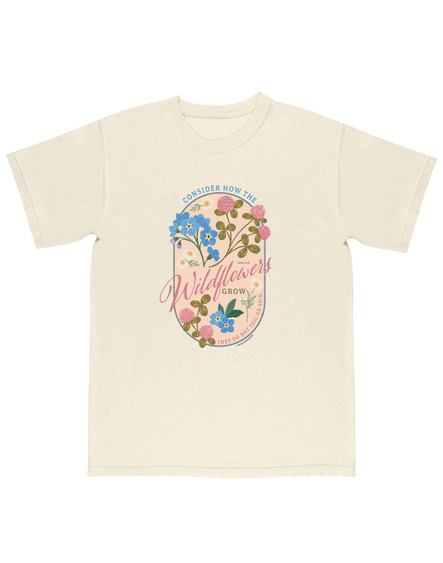 Wildflower Faith Tee - Ivory, 1 of 4