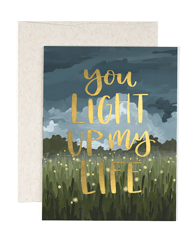 Light Up My Life Greeting Card, 1 of 1