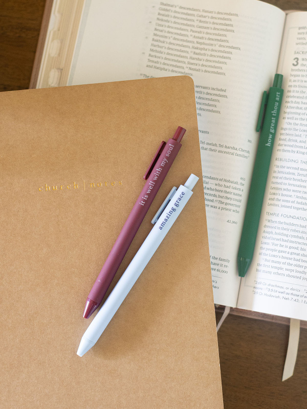 Hymns Bible Study Pen Set, 4 of 5