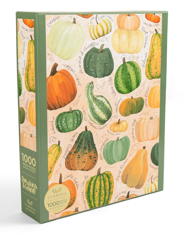 Pumpkins & Gourds - 1,000 Piece Jigsaw Puzzle, 1 of 7