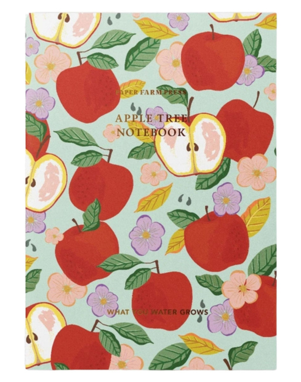 What you Water Grows Apple Tree Stitched Notebook, 1 of 4
