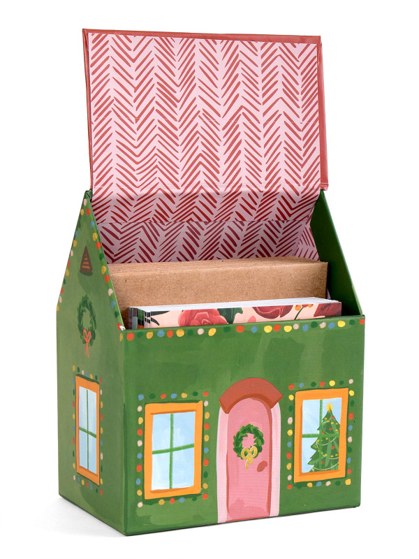 Christmas Cottage Mini Greeting Card Box Set, 2 of 7