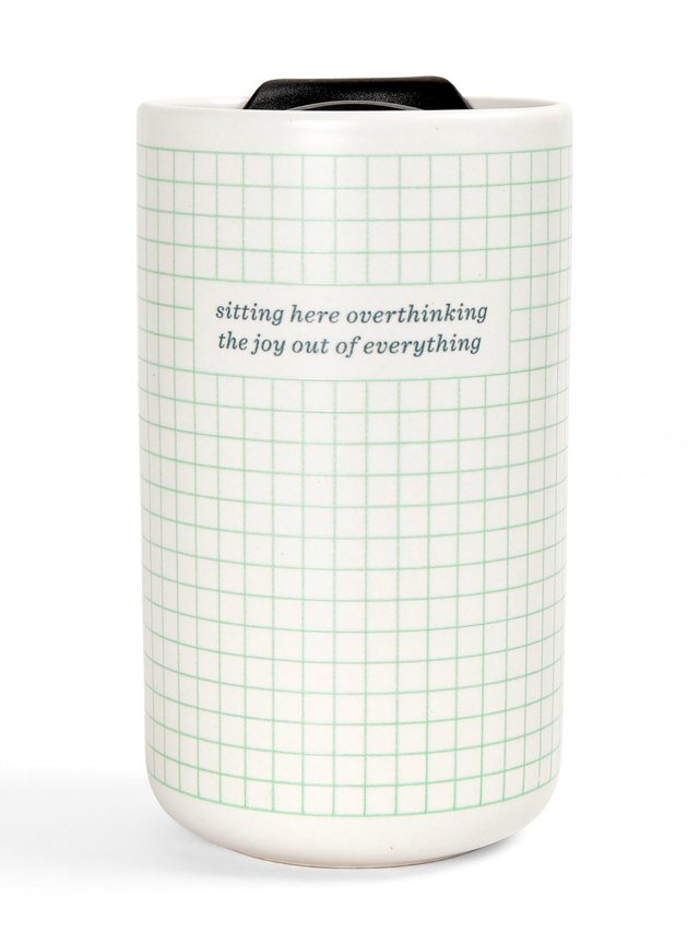 Overthinking The Joy Out of Everything 18oz Travel Coffee Mug, 1 of 1