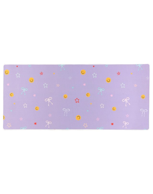 Smiley Faces & Coquette Bows Large Desk Mat, 1 of 4
