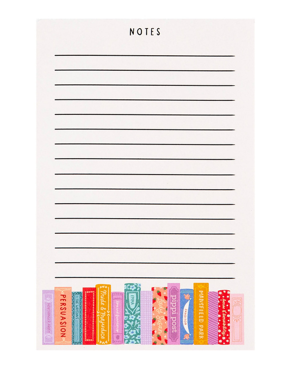 Jane Austen Books Notepad, 5 of 6