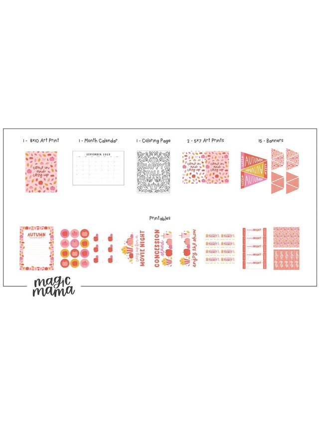 Hello Autumn Digital Bundle, 2 of 3