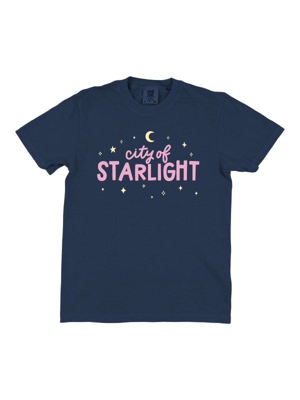 City of Starlight Romantasy Tee - True Navy, 2 of 2