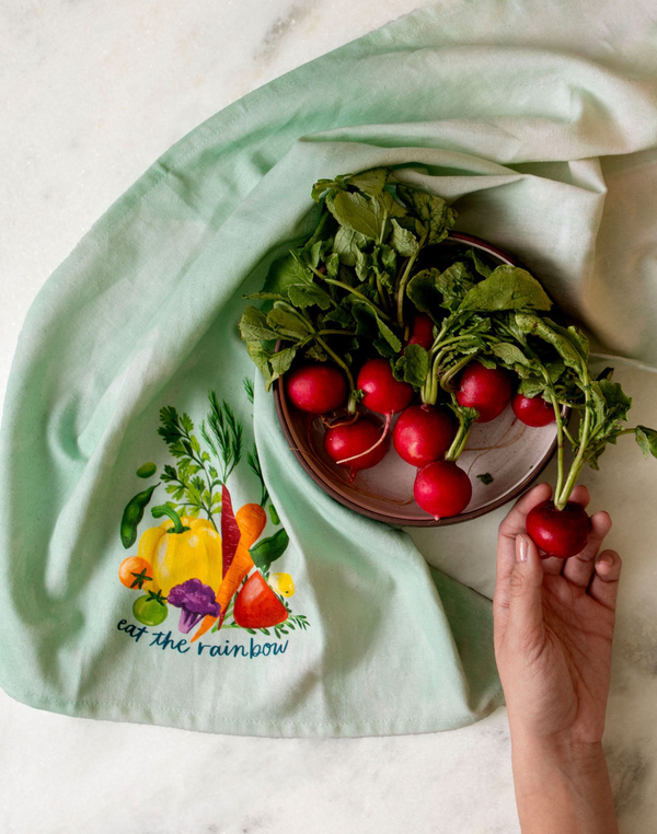 Eat The Rainbow Kitchen Towel, 1 of 5