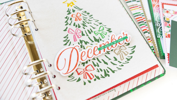 December Daily® 2026 Large Chipboard Words, 4 of 4