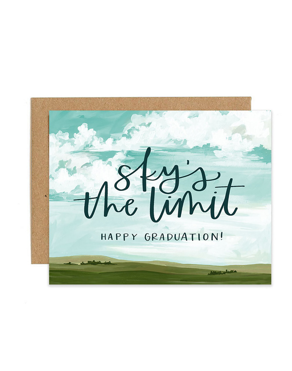 Graduation Sky Greeting Card, 1 of 1