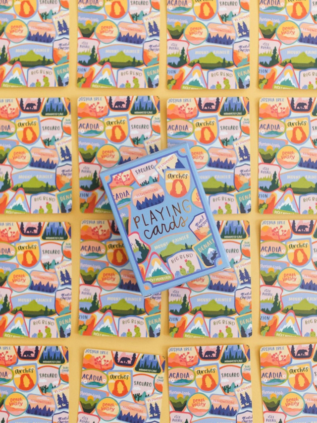 National Park Deck of Playing Cards, 5 of 8