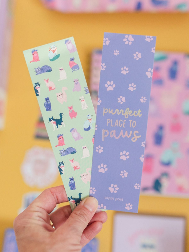Cool Cats Bookmark Set, 1 of 2