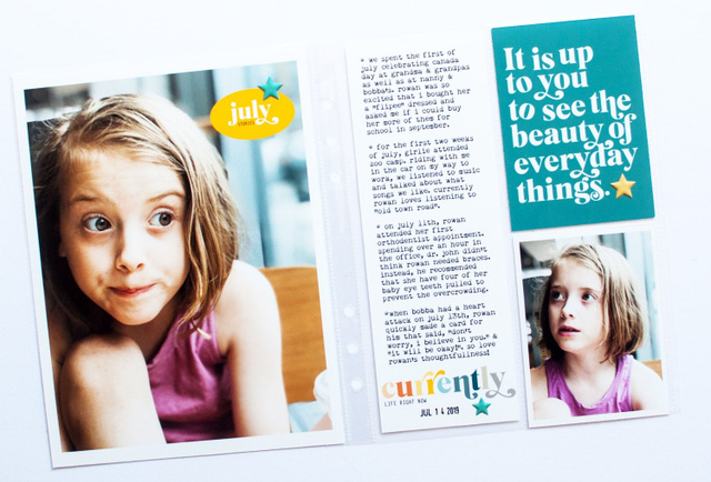 July Stories, 1 of 3