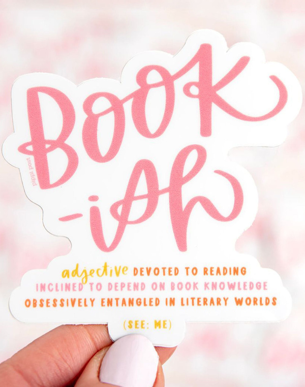 Bookish Decal Sticker, 1 of 4