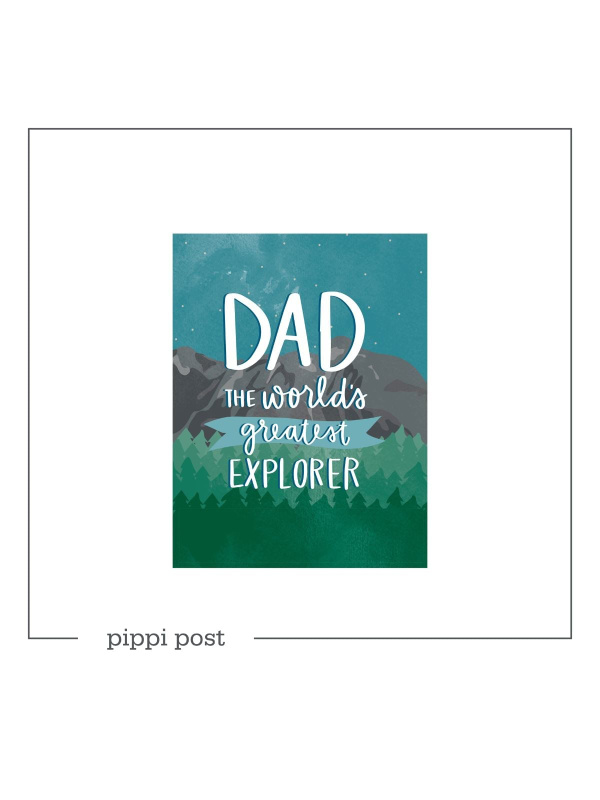 Father's Day Explore - Digital Greeting Card, 1 of 1