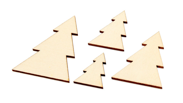 Wood Veneer Trees, 2 of 3