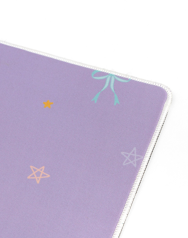 Smiley Faces & Coquette Bows Large Desk Mat, 2 of 4