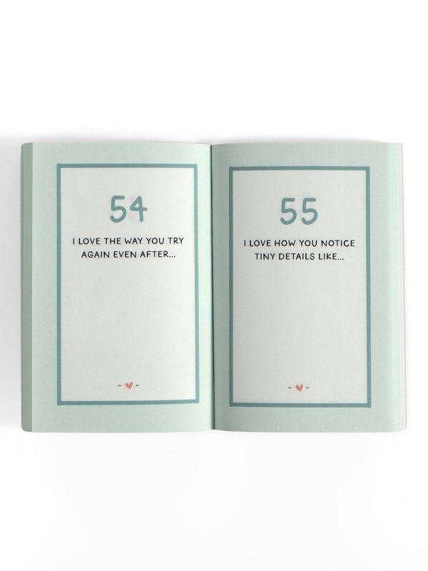 100 Things I Love About You Prompted Journal, 9 of 10