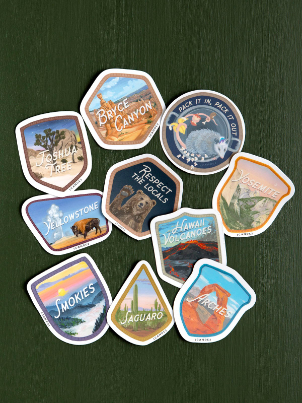 Saguaro National Park Badge Decal Sticker, 2 of 2