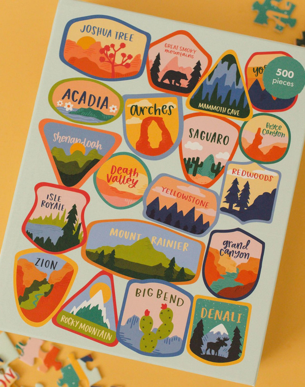 National Parks - 500 Piece Jigsaw Puzzle, 1 of 7