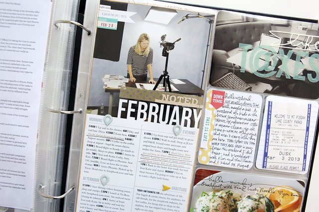 Day In The Life™ Inserts In Project Life® 2013, 2 of 6