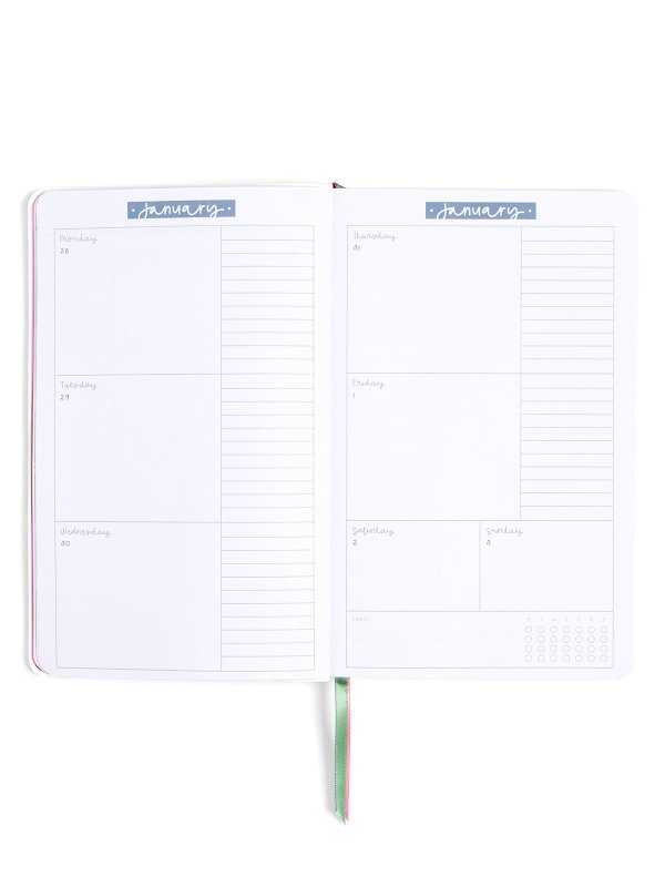Book Lover Floral Petite Planner : 2027 Calendar Year, 13 of 14