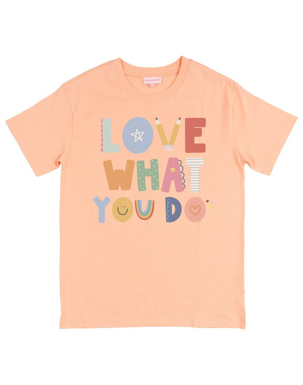 Love What You Do - Callie Tee - Peachy Pink, 2 of 3