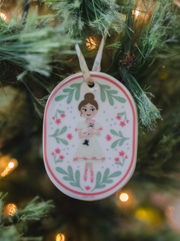 Clara & The Nutcracker Christmas Ornament, 1 of 4