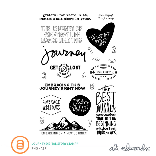 Journey Digital Story Stamp™, 1 of 1