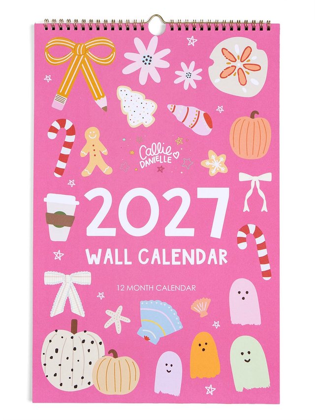 2027 Spiral Hanging Wall Calendar, 1 of 4
