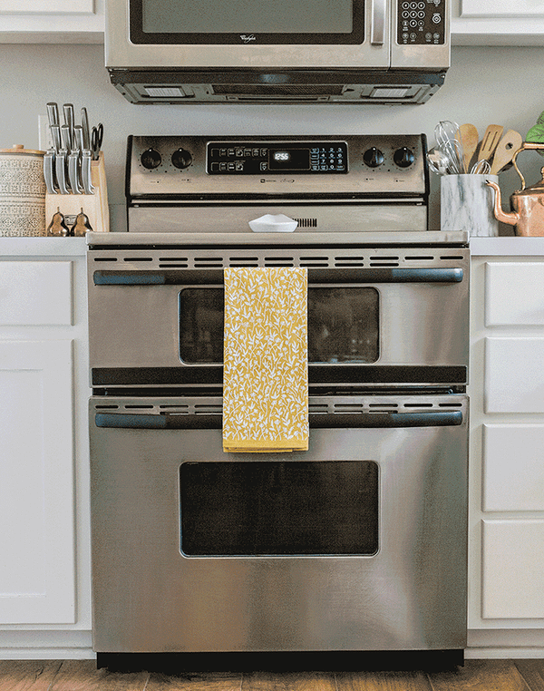Tiny Floral Kitchen Towel Set, 7 of 7