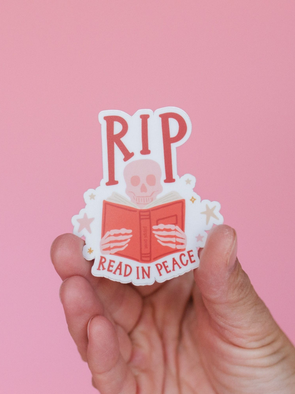 Read in Peace RIP Halloween Decal Sticker, 1 of 3