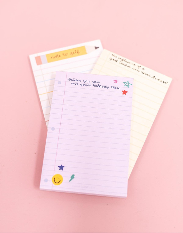 Believe You Can Smiley Notepad, 3 of 5