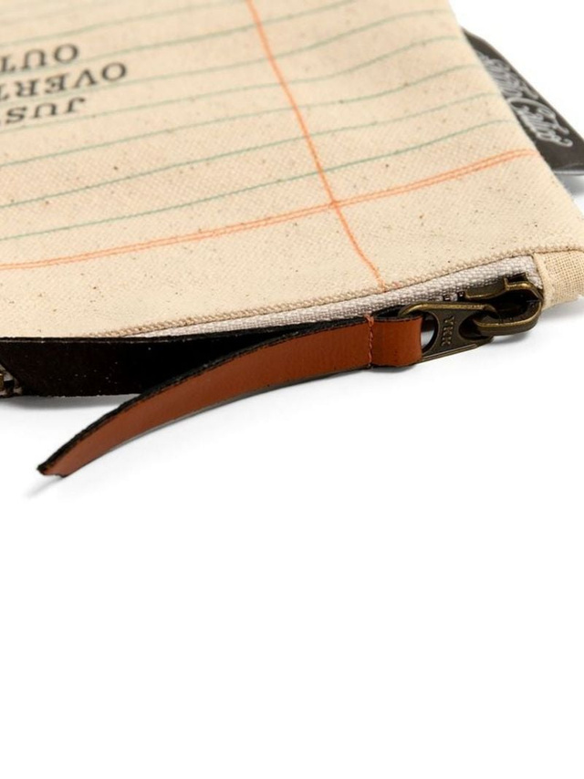 Overthinker Canvas Zip Pouch, 3 of 3